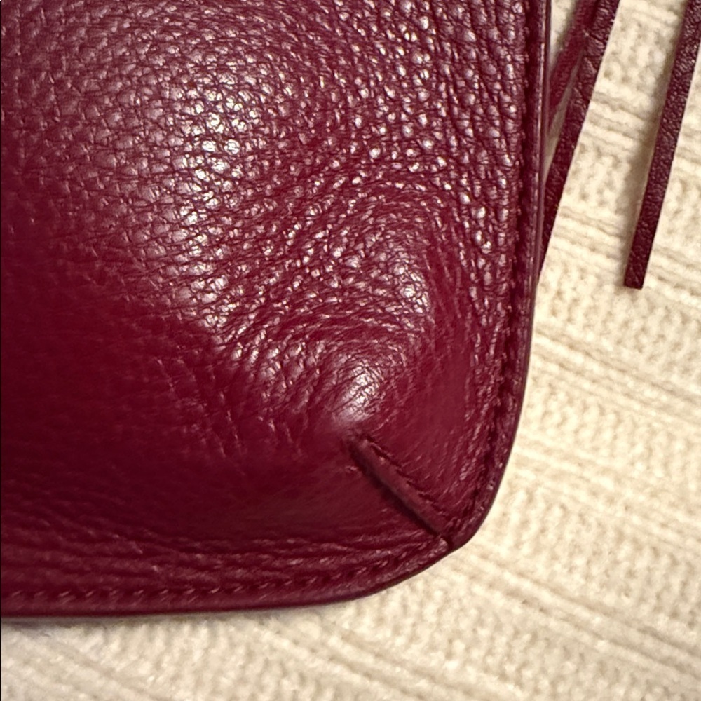 Tory Burch Tassel Crossbody purse,  Garnet - Picture 7 of 7